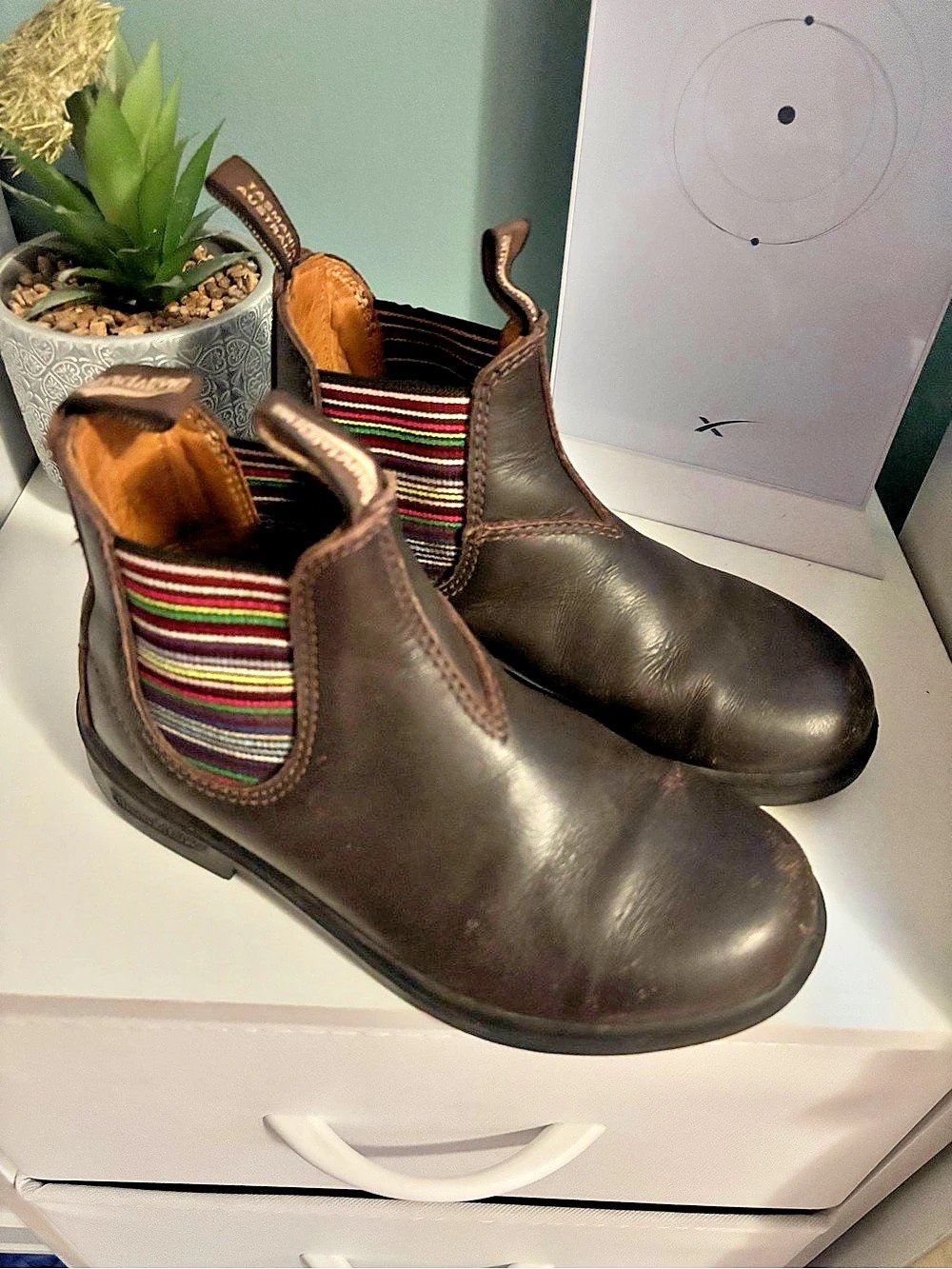 Girls size 3 blundstone